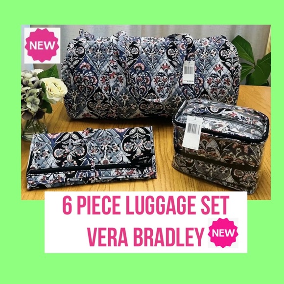💥BLACK FRIDAY SALE $199 (was $249)💥 NEW 6 Vera Bradley Bags in ORNATE BLOOM - Picture 3 of 16